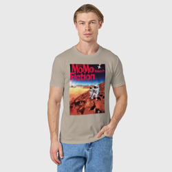 Мужская футболка хлопок Momo - Свидание на Марсе - фото 2