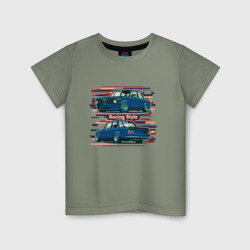 Детская футболка хлопок BMW 2002 Racing Style