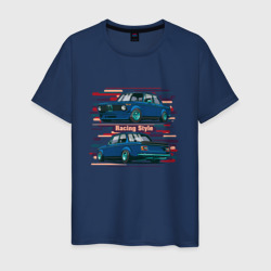 Мужская футболка хлопок BMW 2002 Racing Style