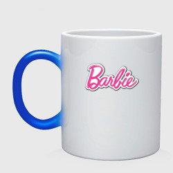 Кружка хамелеон Barbie title