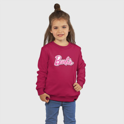 Детский свитшот хлопок Barbie title - фото 2