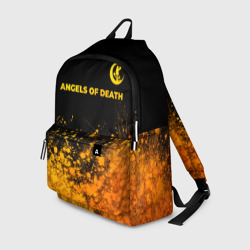 Рюкзак 3D Angels of Death - gold gradient: символ сверху