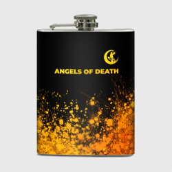 Фляга Angels of Death - gold gradient: символ сверху
