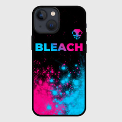 Чехол для iPhone 13 mini Bleach - neon gradient: символ сверху