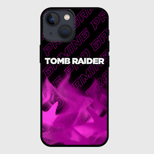 Чехол для iPhone 13 mini Tomb Raider pro gaming: символ сверху