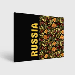 Холст прямоугольный Russia хохлома