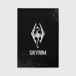 Обложка для автодокументов Skyrim glitch на темном фоне