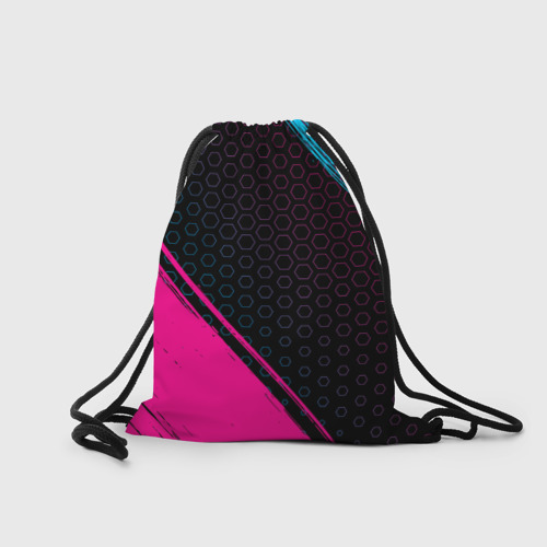 Рюкзак-мешок 3D Destiny - neon gradient: надпись, символ - фото 2