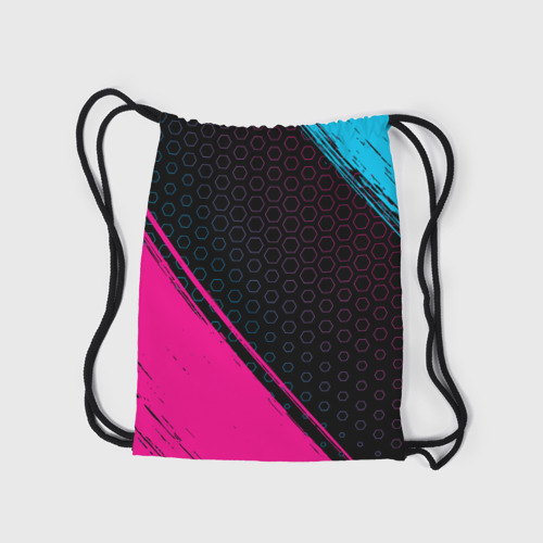 Рюкзак-мешок 3D Destiny - neon gradient: надпись, символ - фото 7
