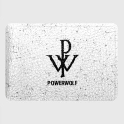 Картхолдер с принтом Powerwolf glitch на светлом фоне - фото 2