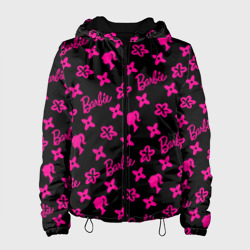 Женская куртка 3D Барби паттерн черно-розовый