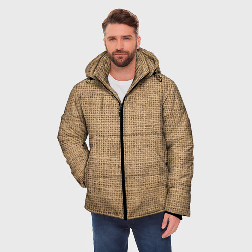 Мужская зимняя куртка 3D с принтом Xolop, фото на моделе #1