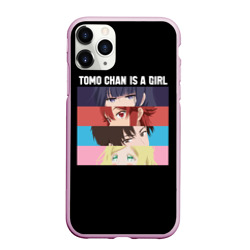 Чехол для iPhone 11 Pro Max матовый Tomo chan Is a Girl - Аниме