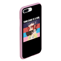 Чехол для iPhone 7Plus/8 Plus матовый Tomo chan Is a Girl - Аниме - фото 2
