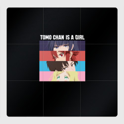 Магнитный плакат 3Х3 Tomo chan Is a Girl - Аниме