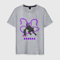 Мужская футболка хлопок Badbad - монстр из Детского сада Банбана