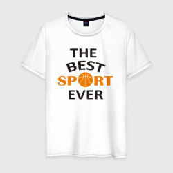 Мужская футболка хлопок Лучший вид спорта