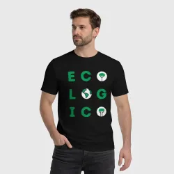 Мужская футболка хлопок Ecologic - фото 2