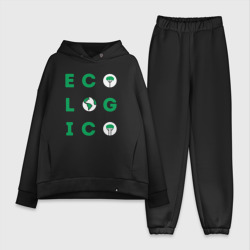 Женский костюм хлопок Oversize Ecologic