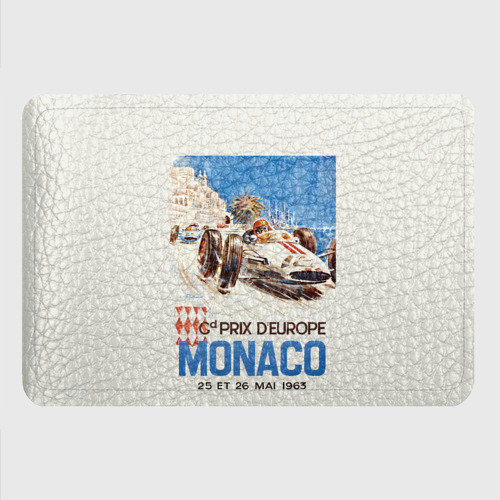 Картхолдер с принтом Монако - Гран-при, цвет черный - фото 4