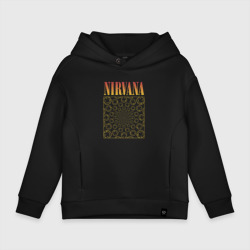 Детское худи Oversize хлопок Nirvana лого