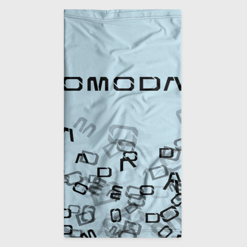 Бандана-труба 3D Omoda letters pattern, цвет 3D печать - фото 7