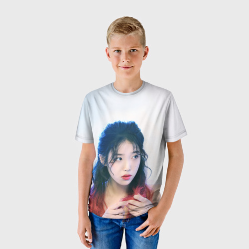 Детская футболка 3D Sweet IU, цвет 3D печать - фото 3
