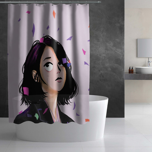 Штора 3D для ванной IU Art - фото 2