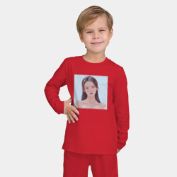 Детская пижама с лонгсливом хлопок IU Red lips - фото 2