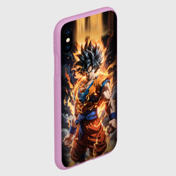 Чехол для iPhone XS Max матовый Сон Гоку - драгонболл - фото 2