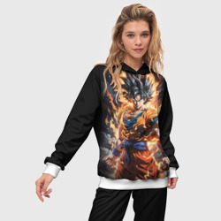 Женский костюм с толстовкой 3D Сон Гоку - драгонболл - фото 2