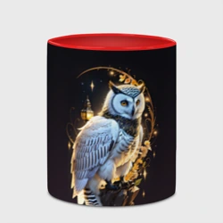 Кружка с полной запечаткой Снежная сова - фото 2