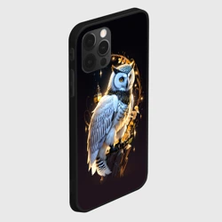 Чехол для iPhone 12 Pro Снежная сова - фото 2