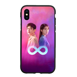 Чехол для iPhone XS Max матовый Reset: Infinity