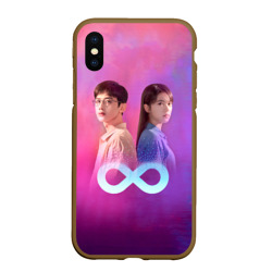 Чехол для iPhone XS Max матовый Reset: Infinity