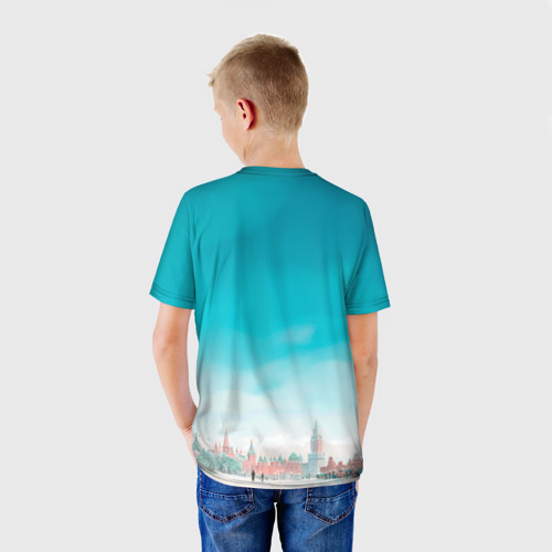 Детская футболка 3D Нейрокремль, цвет 3D печать - фото 4