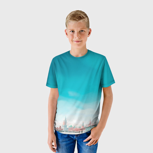 Детская футболка 3D Нейрокремль, цвет 3D печать - фото 3