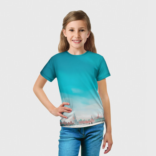 Детская футболка 3D Нейрокремль, цвет 3D печать - фото 5