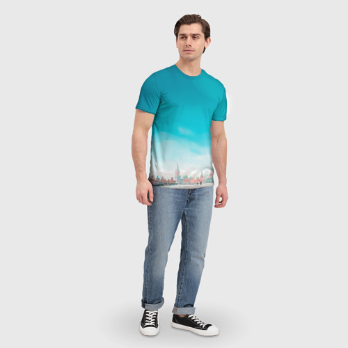 Мужская футболка 3D Нейрокремль, цвет 3D печать - фото 5