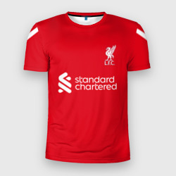 ФК Ливерпуль форма 23-24 домашняя – Мужская футболка 3D Slim с принтом купить со скидкой в -9%