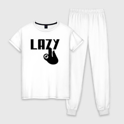 Женская пижама хлопок Lazy