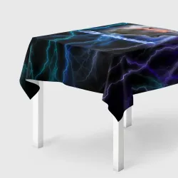 Скатерть 3D Мистер Бист - молнии