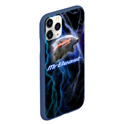 Чехол для iPhone 11 Pro Max матовый Мистер Бист - молнии - фото 2