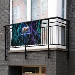 Флаг-баннер Мистер Бист - молнии - фото 2