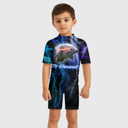 Детский купальный костюм 3D Мистер Бист - молнии - фото 2