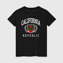 Женская футболка хлопок Cali republic