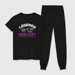 Женская пижама хлопок Легенда февраля