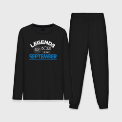Мужская пижама с лонгсливом хлопок Легенда сентября