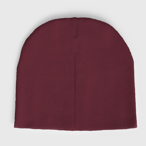 Женская шапка демисезонная Легенда ноября, цвет меланж-бордовый - фото 2