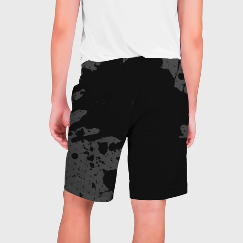 Мужские шорты 3D Code Geass glitch на темном фоне: надпись, символ, цвет 3D печать - фото 2